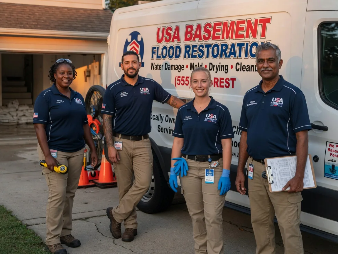 Basement Flood Cleanup company in Kincaid, KS